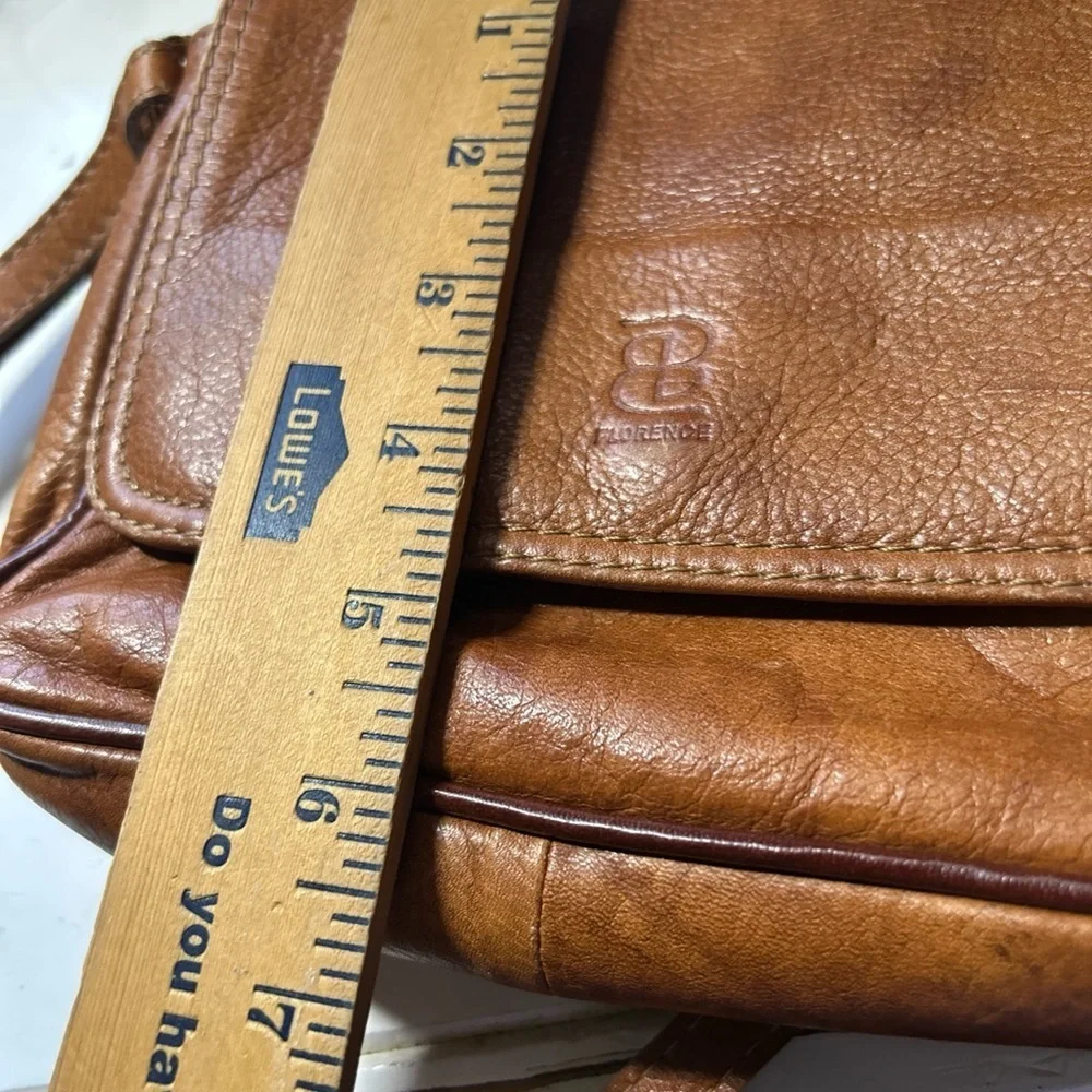 Florence Made in Italy Leather Crossbody Bag Purse